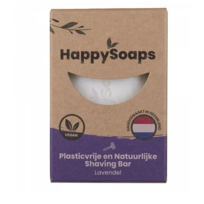 Abbildung von HappySoaps Happy Shaving Bar Lavendel 80g