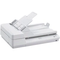 Abbildung von Fujitsu sp 1425 Plan und mit ADF 600 x 600dpi A4 weiß Scanner