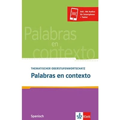 Abbildung von Palabras en contexto 2. Ausgabe: Thematischer Oberstufenwortschatz Spanisch. Buch + Audio online