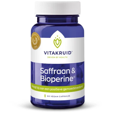 Abbildung von Safran &amp; Bioperine 60 Kapseln