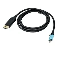 Abbildung von i tec USB C auf DisplayPort Kabel 4K / 60 Hz 200cm, Ist mit G Sync/Freesync, HDR 400 1000 kompatibel