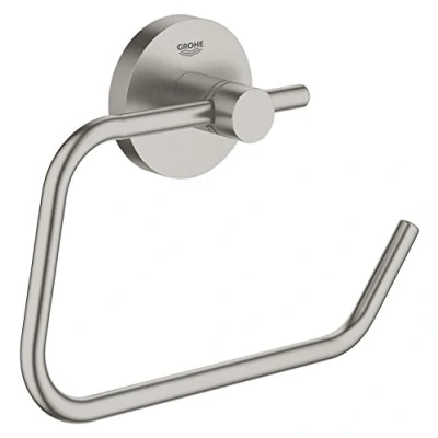 Abbildung von Grohe Essentials toiletrulleh Toilettenpapierhalter aus Superstahl 40689DC1