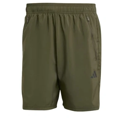 Abbildung von adidas Herren Train Essentials Woven Training Shorts, Night Cargo/Black, M 7 inch