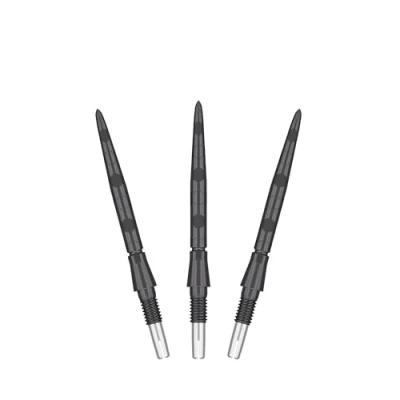 Abbildung von Target Darts Swiss Point Storm Steel Dart Points, Onyx (3er Pack Spitzen) 26 MM Schwarz Dartspitzen, Ersatzspitzen, Zubehör für Profi