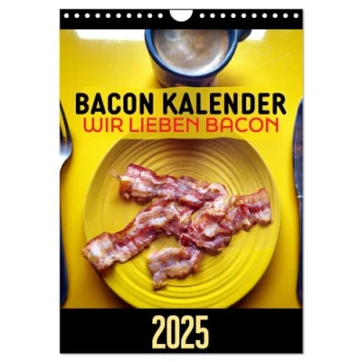Abbildung von Bacon Kalender Wir lieben (Wandkalender 2025 DIN A4 hoch), CALVENDO Monatskalender