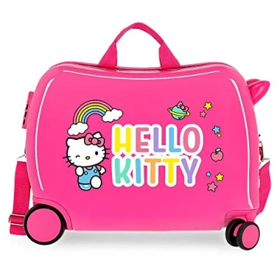 Abbildung von Hello Kitty You are Cute Kinder Koffer Rosa 50x39x20 cms Hartschalen ABS Kombinationsschloss 38L 2,1Kgs 4 Räder Handgepäck