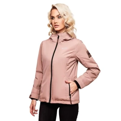 Abbildung von Marikoo Brombeere Übergangsjacke, Damen, Größe: Medium, Powder rose