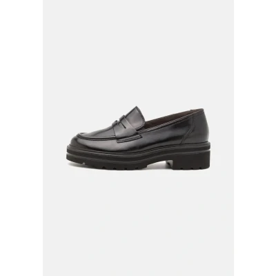 Abbildung von Paul Green Slipper, Damen, Größe: 40, Schwarz Leder
