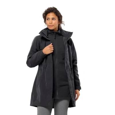 Abbildung von Jack Wolfskin Ottawa Parka, Damen, Größe: XS, Black