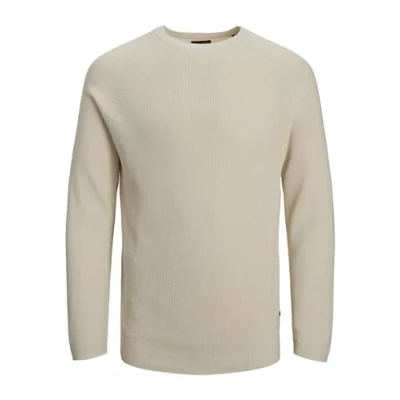 Abbildung von Jack &amp; Jones Jjematt CREW NECK NOOS Strickpullover, Herren, Größe: Medium, Moonbeam