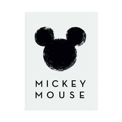 Abbildung von Komar Poster &quot;Mickey Mouse Silhouette&quot;, Disney, (1 St.), Kinderzimmer, Schlafzimmer, Wohnzimmer