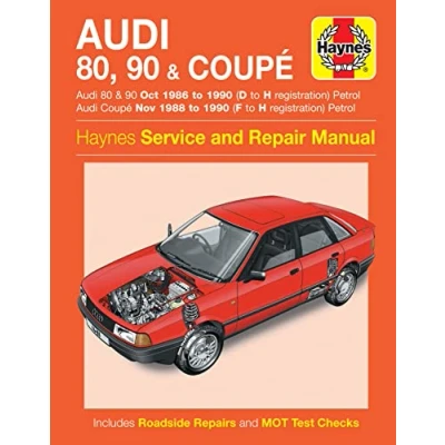 Abbildung von Audi 80, 90 &amp; Coupe Petrol (Oct 86 90) Haynes Repair Manual