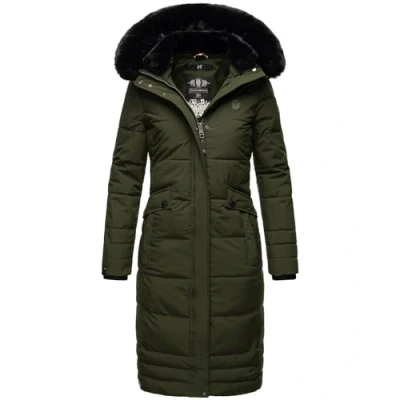 Abbildung von Navahoo Fahmiyaa Wintermantel, Damen, Größe: Small, Olive