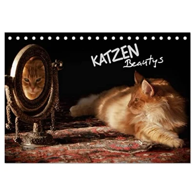 Abbildung von KATZEN Beautys (Tischkalender 2025 DIN A5 quer), CALVENDO Monatskalender