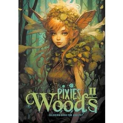 Abbildung von Waldelfen Graustufen Malbuch für Erwachsene 2: Elfen Ausmalbuch Wald versch. Stile Esoterik Mystik 54 S: ... Book Fairies Coloring for Adults
