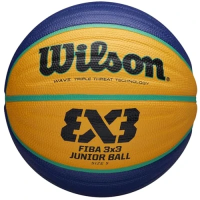 Abbildung von Wilson Basketball FIBA 3x3 Junior, Ideal für die Halle, Schulhöfe, Hartplätze und Co. geeignet