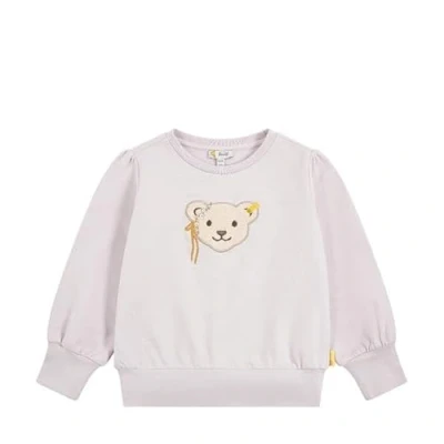 Abbildung von Steiff Sweatshirt für Kinder, Größe: 92, Orchid hush