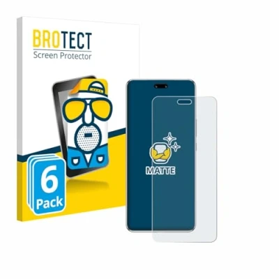 Abbildung von BROTECT Entspiegelungs Schutzfolie für Huawei Nova 13 Pro (6 Stück) Matte Displayschutz Folie, Anti Reflex, Fingerprint