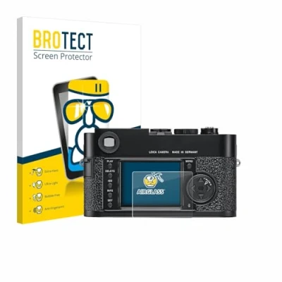 Abbildung von BROTECT Schutzglas für Leica M9 Schutzfolie Panzer Folie Glas [Extrem Kratzfest 9H, Anti Fingerprint, Ultra Transparent]