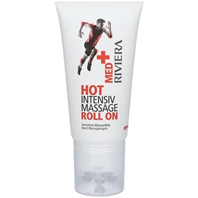 Abbildung von Med+ Hot, Intensiv Massage Roll On 150 ml