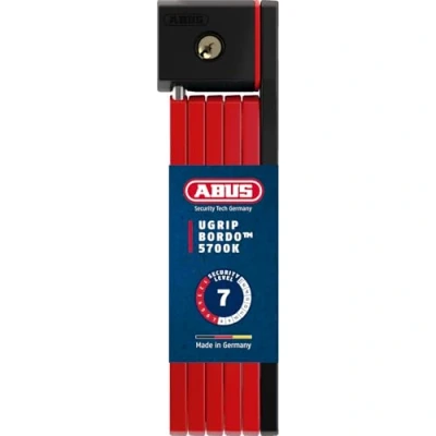 Abbildung von ABUS Faltschloss &quot;uGrip Bordo 5700&quot;, (mit Halterung), mit Halterung 80 cm Länge