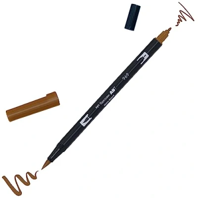 Abbildung von Tombow brush pen ABT dual Chocolate