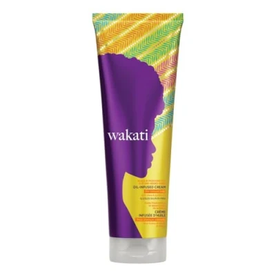 Abbildung von Wakati Öl infundiertes feuchtigkeitsspendendes Dentangling Frizz Control Cream Oil 250ml