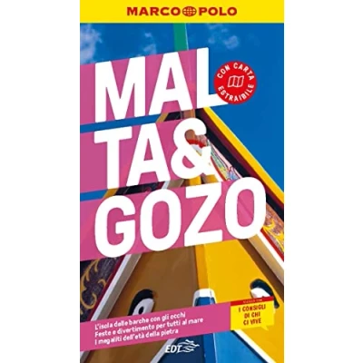 Abbildung von Malta. Gozo. Con Carta geografica ripiegata (Guide Marco Polo)