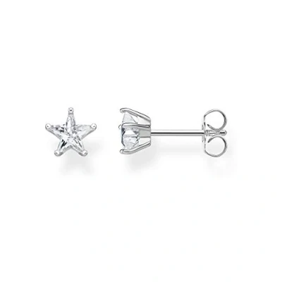Abbildung von Thomas Sabo Damen Ohrringe Ohrstecker Kleine Sterne 925 Sterling Silber H2079 051 14