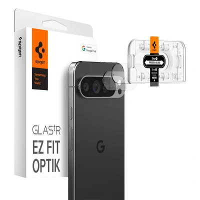 Abbildung von Spigen EZ Fit Gehärtetes Glass Camera Protector Google Pixel 9 Pro XL 2 Pack