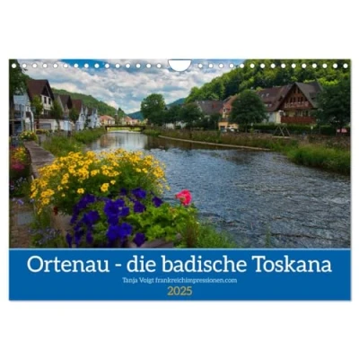 Abbildung von Ortenau die badische Toskana (Wandkalender 2025 DIN A4 quer), CALVENDO Monatskalender