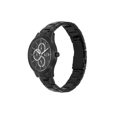 Abbildung von Armani Exchange Watch AND Bracelet SET Uhr, Herren, Größe: One Size, Black