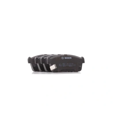 Abbildung von BOSCH 0 986 424 695 Bremsbelagsatz Low Metallic mit akustischer Verschleißwarnung Anti Quietsch Blech, Montageanleitung SUZUKI: Celerio