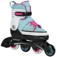 Abbildung von HUDORA Inline Skates Basic in Blue/Mint Inliner für Kinder &amp; Jugendliche versch. Größen Roller bis zu 4 verstellbar Ideal als hochwertiges Einstiegsmodell