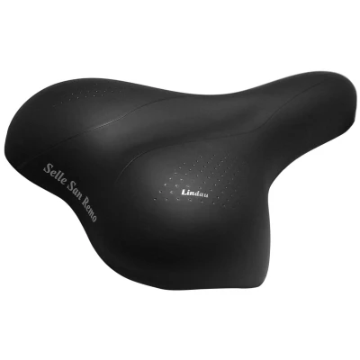 Abbildung von Fahrradsattel Selle San Remo Lindau Für City /Trekkingfahrräder Schwarz (Werkstattverpackung)
