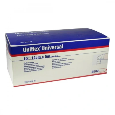 Abbildung von Uniflex Universal weiss 5mx12cm Zellglas Binden