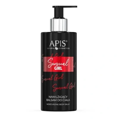 Abbildung von Apis SENSUAL GIRL Körperbalsam Feuchtigkeitsspendend Fruchtig blumiger Duft Parfüm Hyaluronsäure Kollagen Elastin Regeneriert Zieht schnell ein Volumen 300 ml