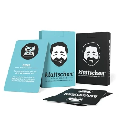 Abbildung von DENKRIESEN klattschen® &amp; Männerabend Das wahrscheinlich Beste Trinkspiel Aller Zeiten Partyspiel Kartenspiel Spieleabend Perfekt zum Jungesellenabschied