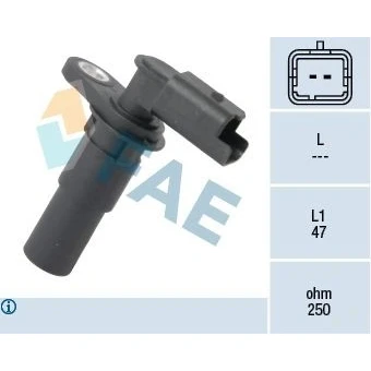 Abbildung von FAE 79238 Impulsgeber 2 Induktivsensor ohne Kabel RENAULT: CLIO 3, Modus / Grand Modus, MEGANE 3 Grandtour, DACIA: Duster SUV