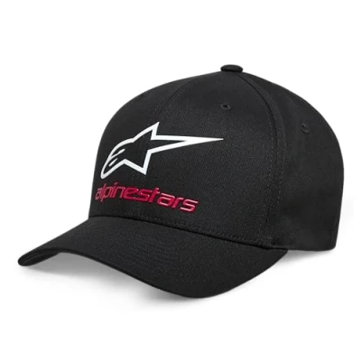 Abbildung von Alpinestars Herren Always Hat Baseballkappe, Schwarz/Weiß/Rot, S/M