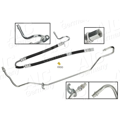 Abbildung von AIC 58497 Hydraulikschlauch, Lenkung FORD: S Max Mk1, MONDEO 4 Stufenheck, Turnier