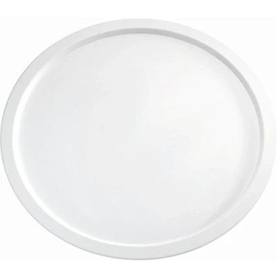 Abbildung von APS 83869 Tablett PURE, Ø 38 cm, Höhe 2,5 Melamin, weiß