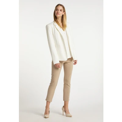 Abbildung von DREIMASTER Klassik Women&#039;s Blazer 44 / Off White 70% Polyester 30% Viskose