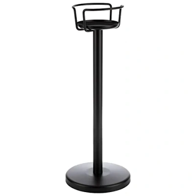 Abbildung von APS 36116 Ständer für Wein /Sektkühler, schwarz matt, Innendurchmesser der Schale 15 cm, Höhe 71,5 cm