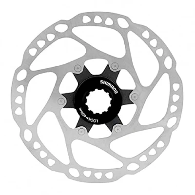 Abbildung von SHIMANO Unisex Adult 180 mm Mittelscheibenscheibe Fahrradbremsen, Mehrfarbig, one Size