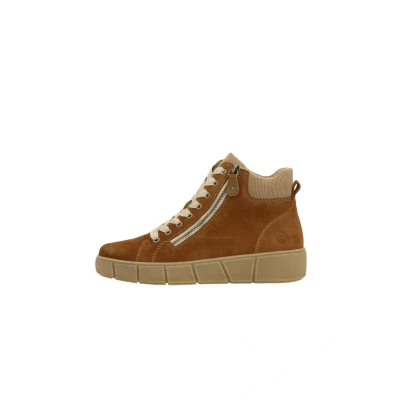 Abbildung von Remonte Sneaker high, Damen, Größe: 37, Nussbraun Schuhe