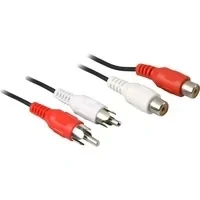 Abbildung von 10.0m 2x Cinch Stecker auf Kupplungen