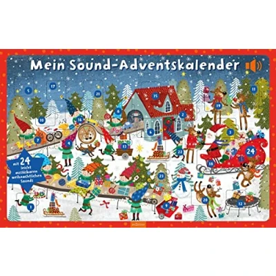 Abbildung von Mein Sound Adventskalender: mit 24 leicht auslösbaren weihnachtlichen Sounds Adventskalender Liedern, Gedichten und Klängen
