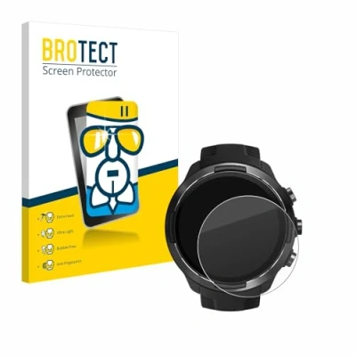 Abbildung von BROTECT Schutzglas für Suunto 9 Schutzfolie Panzer Folie Glas [Extrem Kratzfest 9H, Anti Fingerprint, Ultra Transparent]