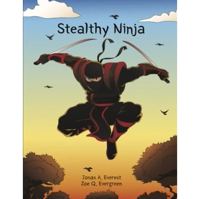Abbildung von Stealthy Ninja: Notorious Ninjas Coloring Book (Coloring Journey)